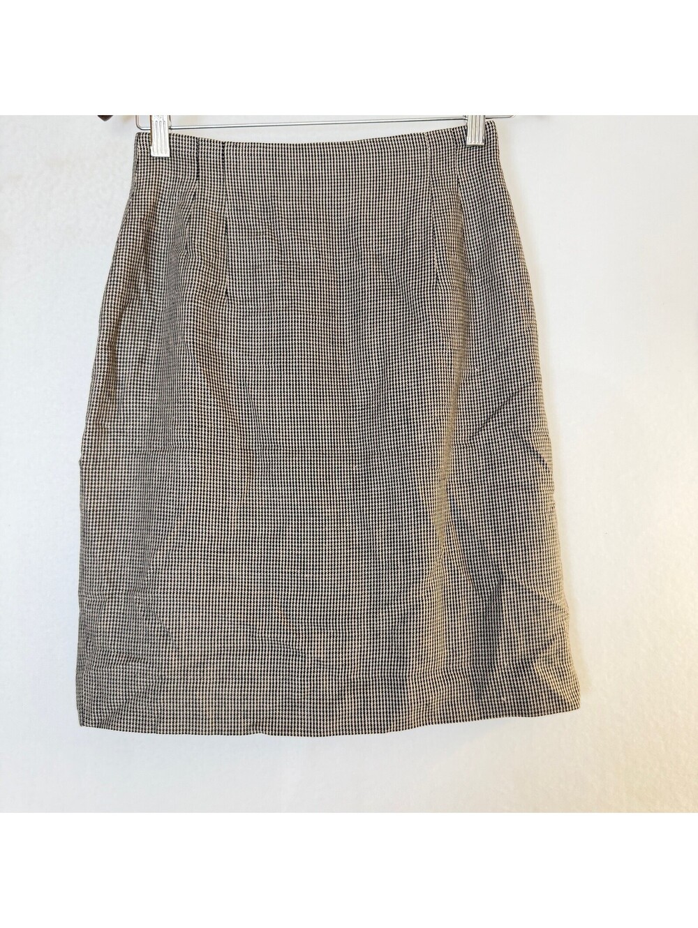 Jones New York Petite Houndstooth Pencil Skirt Size 6P‎ B-13
